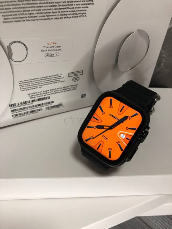 Купить в Москве Смарт часы Apple Watch Ultra/ X8 Ultra чёрные/серебро/золото премиум копия